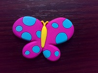 Butterfly Rubber Magnet