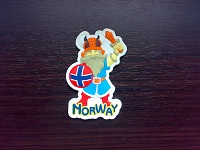 Norway Viking PVC Magnet