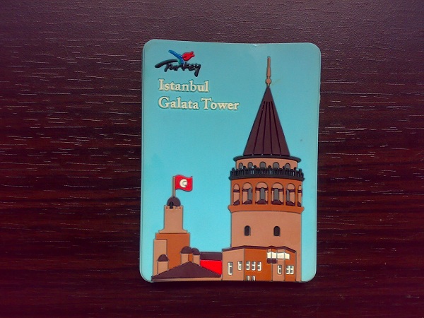 Istanbul Galata Tower PVC Magnet