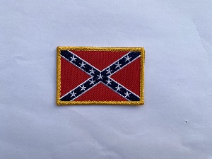 Rebel Flag Embroidered Patch