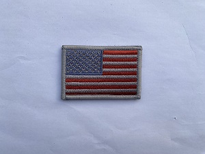American Flag Embroidered Patch
