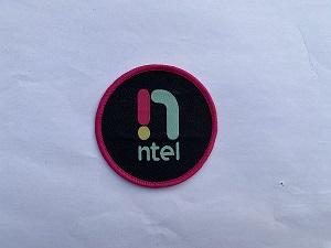 Intel Embroidered Patch