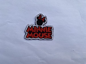 MINNIE Mouse Embroidered Patch