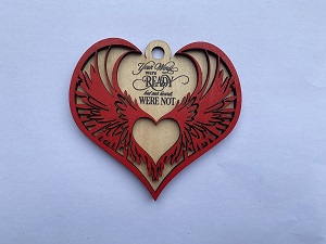 Love Wooden Ornament